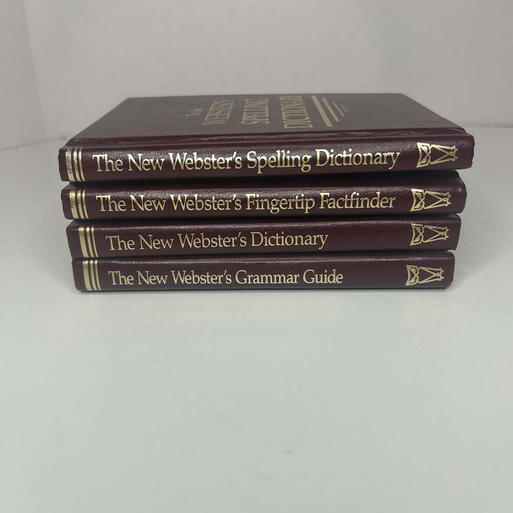 The New Webster's 4-Book Reference Set